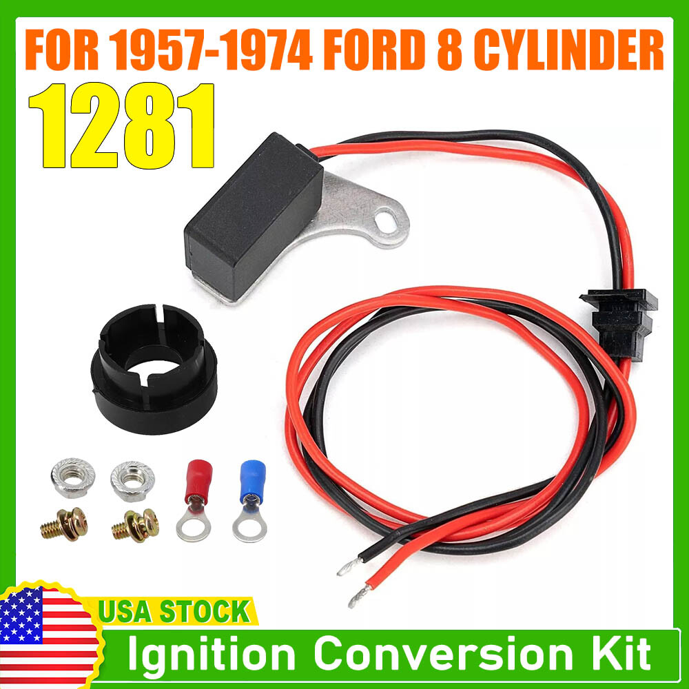 For Ford V8 Pertronix 1281 Ignition Points-to-Electronic Conversion Kit Ignitor