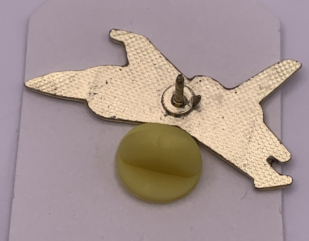 Vintage USAF Thunderbird Fighter Jet Plane Lapel Hat Tie Pin