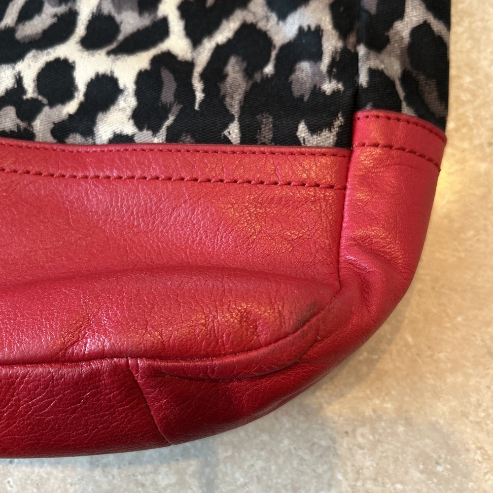Coach Purse Red chia print
