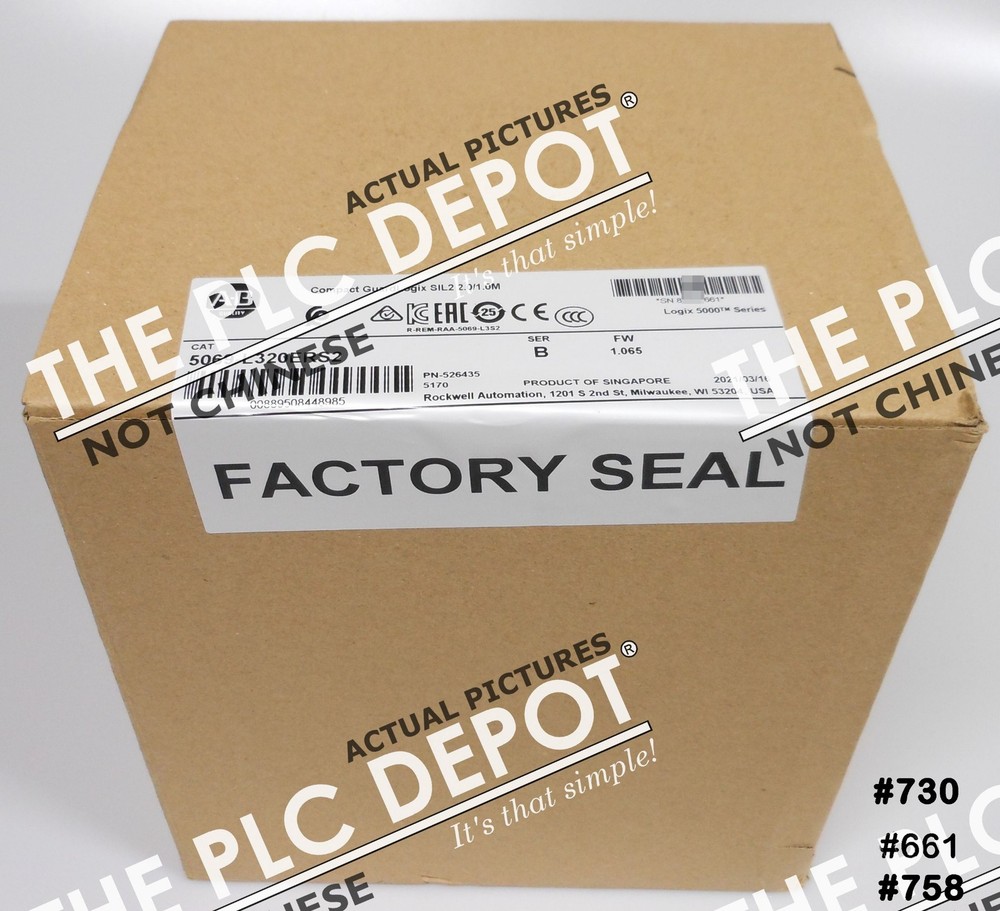 FACTORY SEALED ALLEN BRADLEY 5069-L320ERS2 /B *REAL US SELLER* GENUINE #QTY