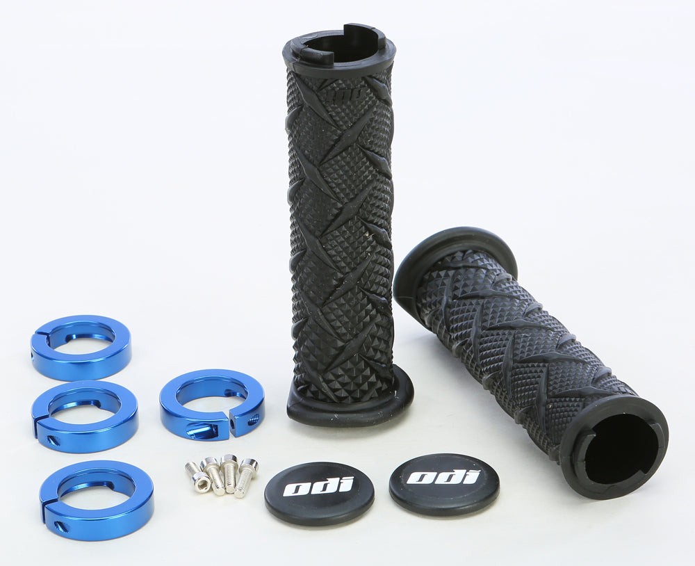 Atv X Treme Lockon Grip Black/Blue