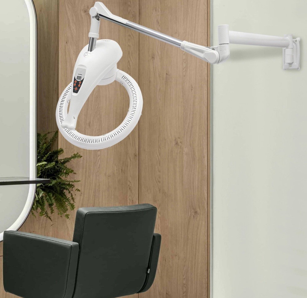 360° Wall Mount Orbiting Hair Dryer Color Processor Salon Drying Perming Machine