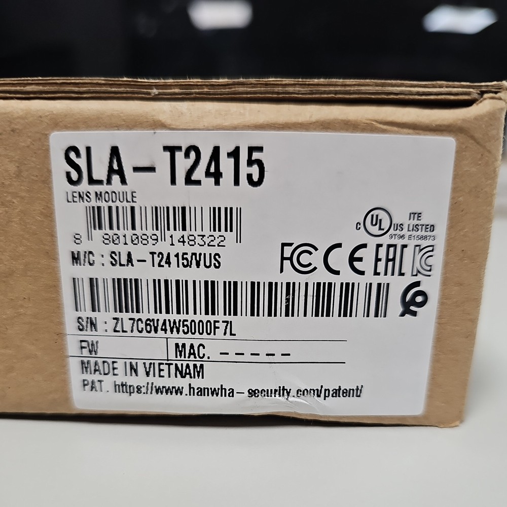 Wisenet Ethernet Fixed Lens Camera Module SLA-T2415