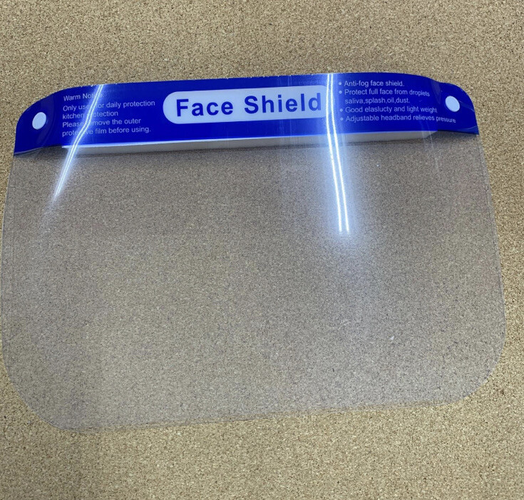 Face Sheild (5 Pcs)With Elastic Band NWT