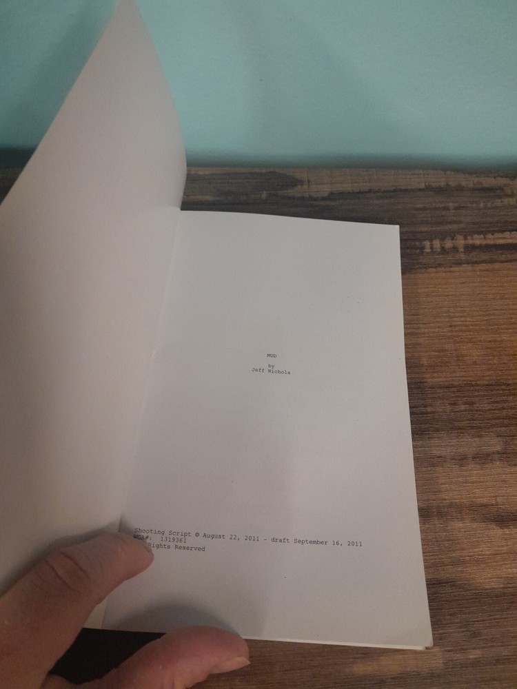 FOR YOUR CONSIDERATION: MUD - SPECIAL ACADEMY AWARDS SCRIPT BY JEFF NICHOLS