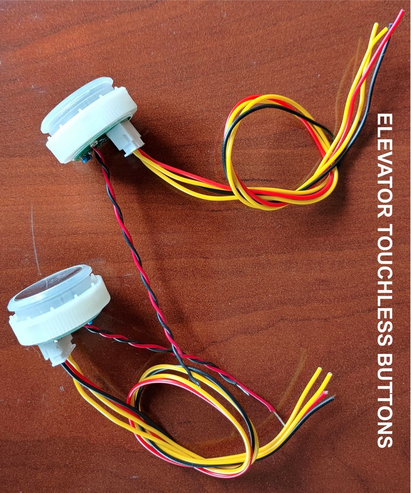 KONE elevator CONTACT-LESS Buttons QTY 2pcs , SMARTWISE ENGINEERING