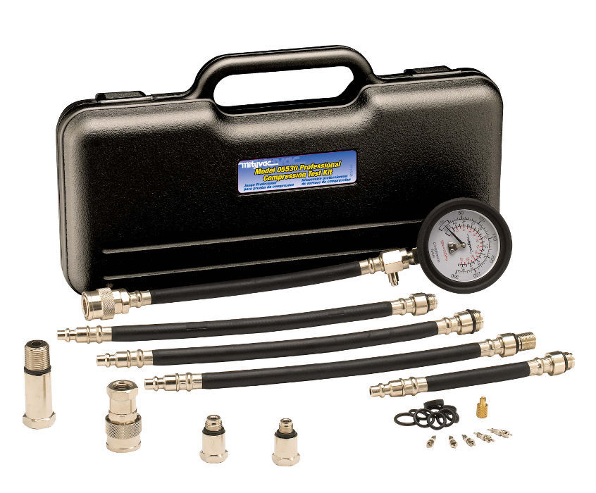 MityVac MV5530 Professional Cylinder Compression Tester Kit