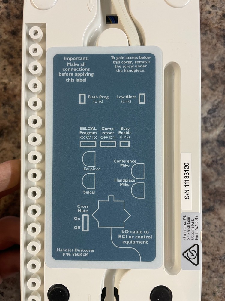 Omnitronics 936 Multi Purpose Interface Set w/ compatible 960HC handsets