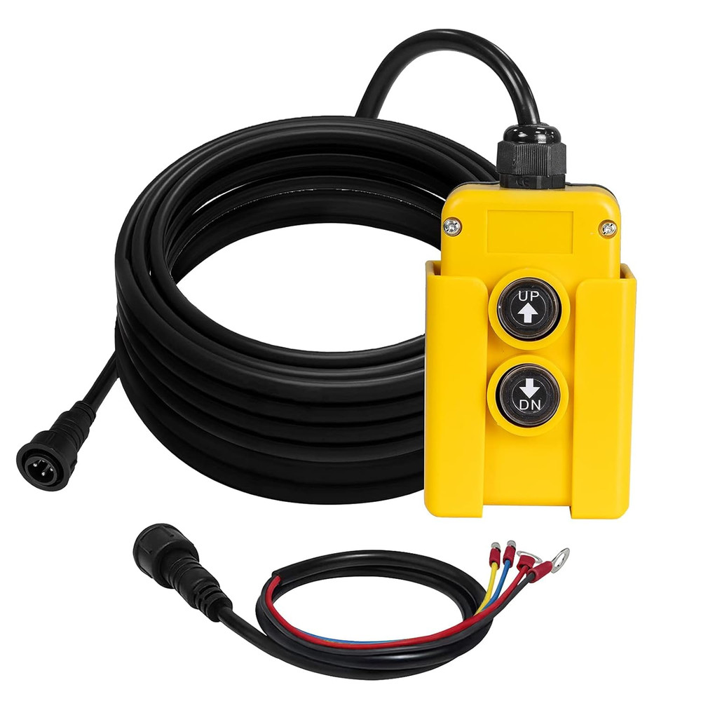 4 Wire Dump Trailer Remote Control Switch for Hydraulic Pump 12V DC for Lift Win