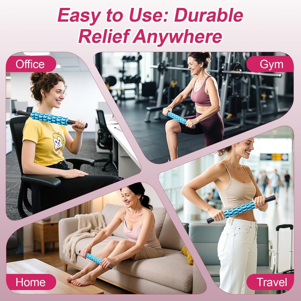 Massage Roller, Muscle Roller Stick, Therapy Roller Stick for Legs, Calf, Thi...
