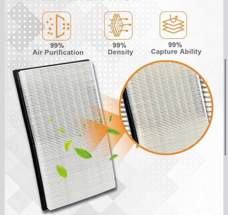 CA4309 Engine Air Filter, Replacement for Altima 2002-2018 V6 3.5L EAF201008