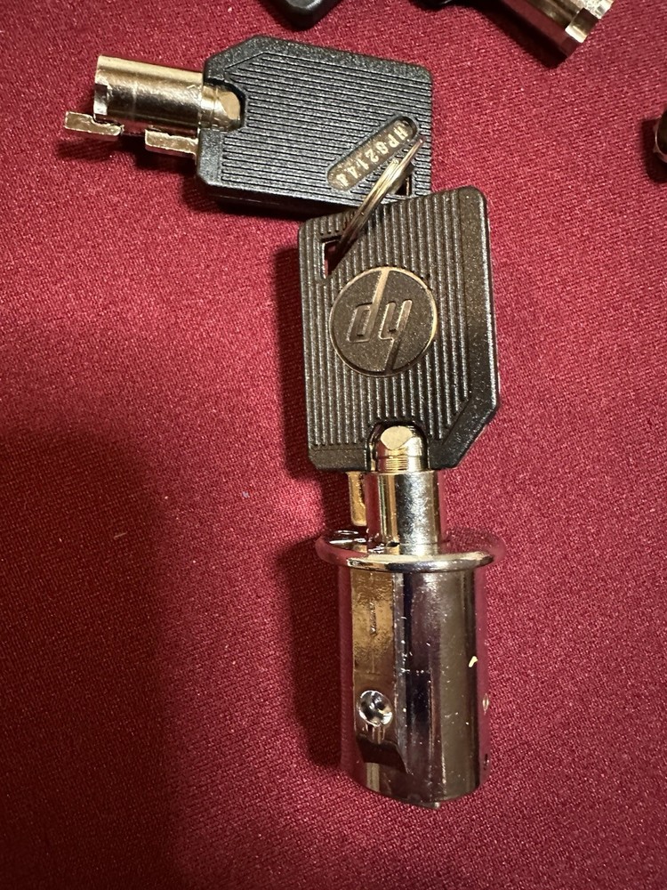 HP Barrel Keys Cam Lock With It . Bulk Workspace Computer Cabinet Drawer