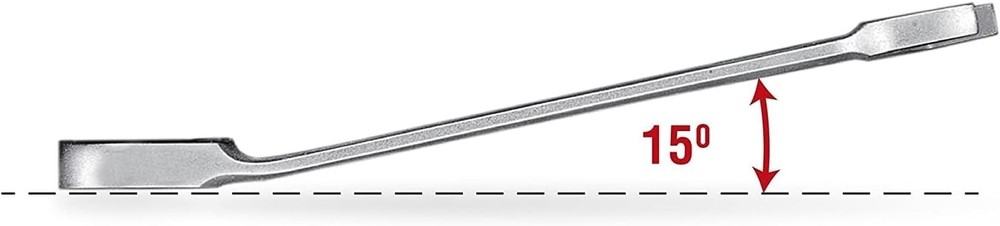 5-Pc 3/8" - 5/8" Raised Panel Combination Wrenches, 12 Point, 45000