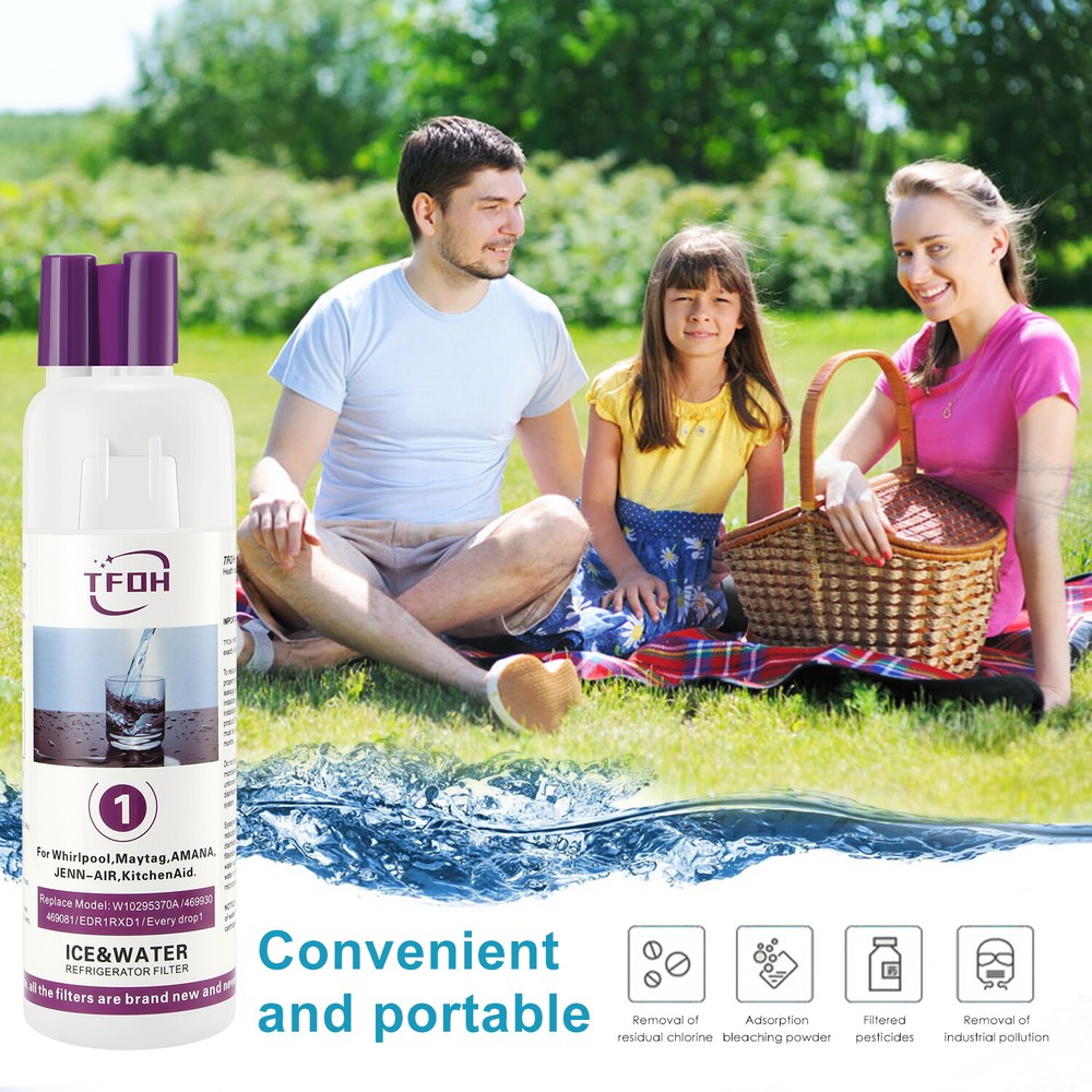 For Refriger²ator Ice Replacement For W10295²370A EDR1²RXD1 Filter 1 9081（3PACK）