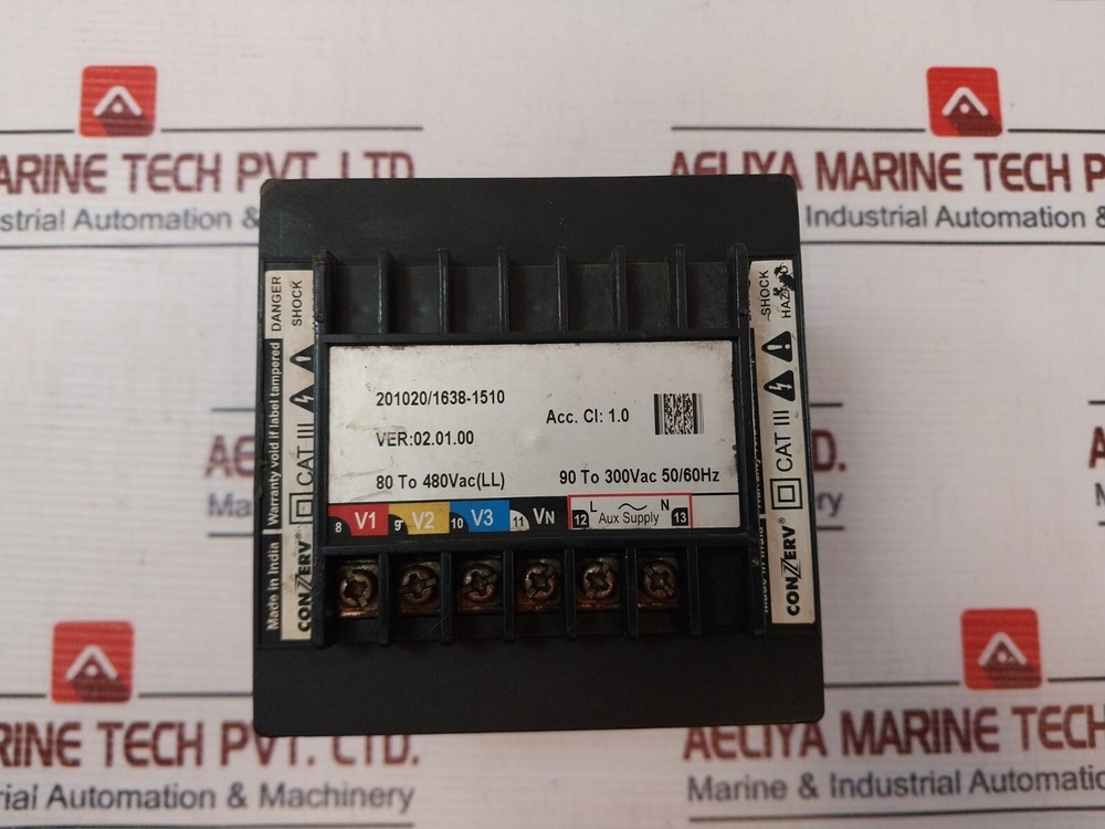 CONZERV DM3210 Digital Panel Meter 300VAC 50/60HZ