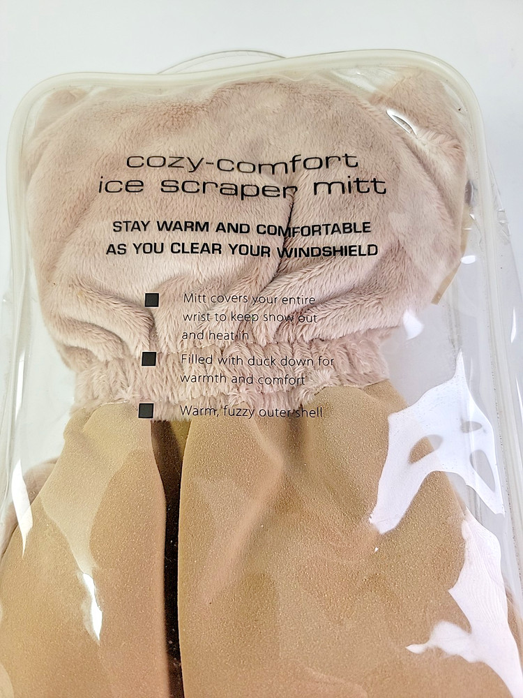 Cozy Comfort Ice Scraper Mitt, new in package