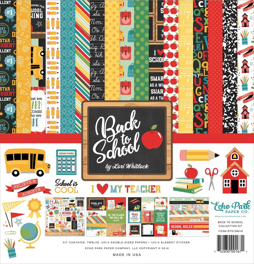 Back to School  Echo Park Collection Kit
