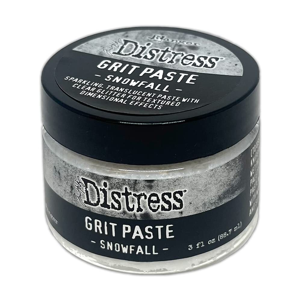 Tim Holtz Distress Grit Paste 3oz-Snowfall -SCK81142