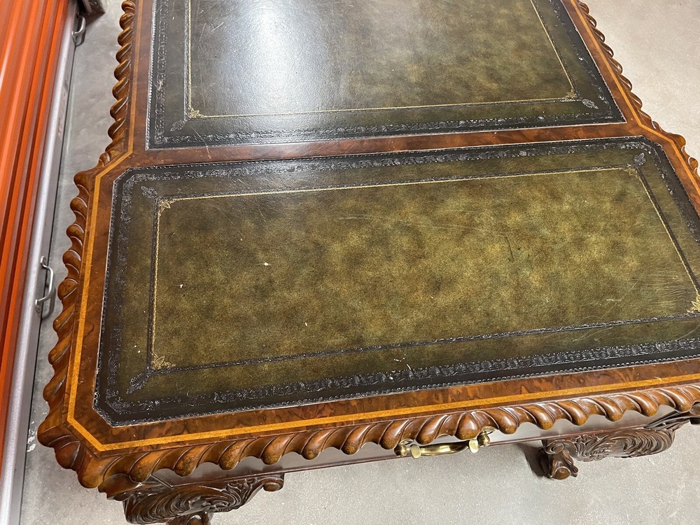 Maitland Smith Leather Top Desk - Read Description