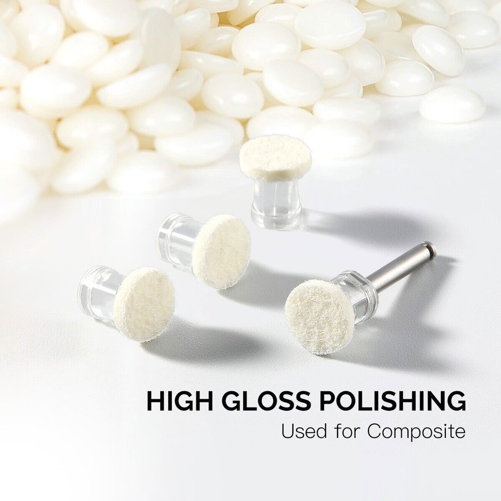 Kit de Discos de Pulido de Pasta de Composite Dental 50Pcs Discos Desechables
