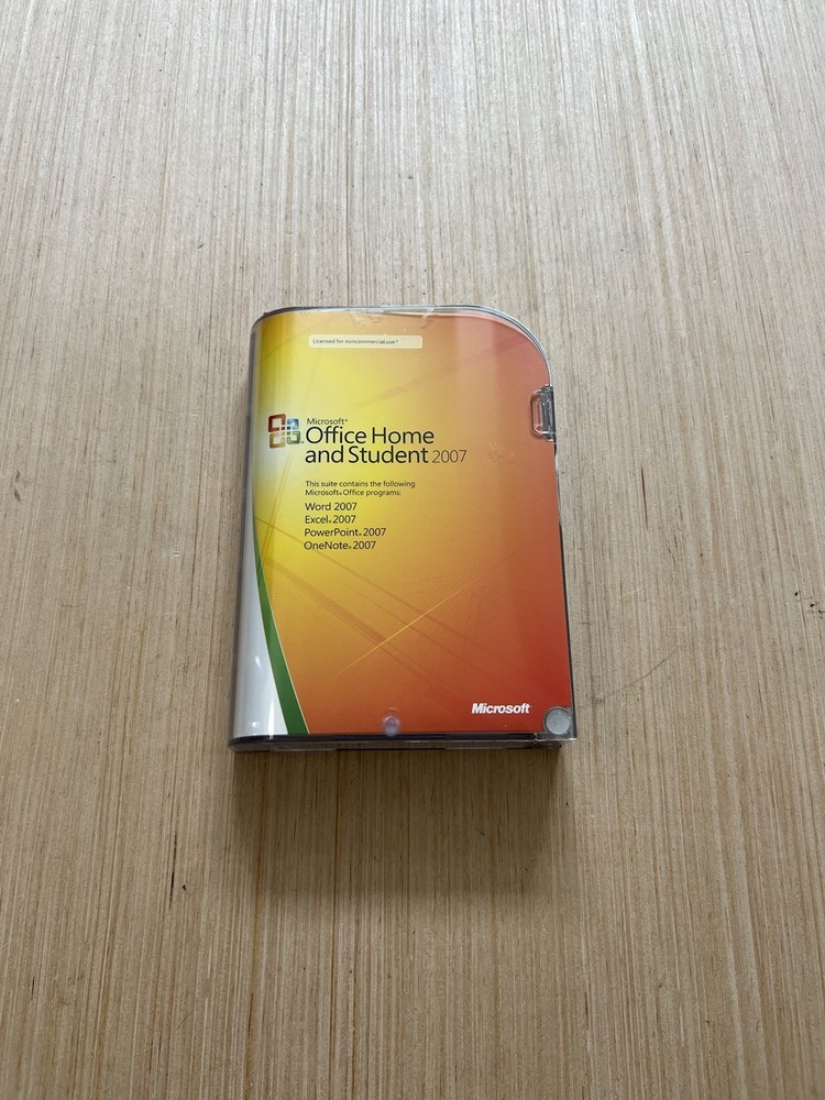Microsoft Office 2007 Home And Student With Key Untested As Is