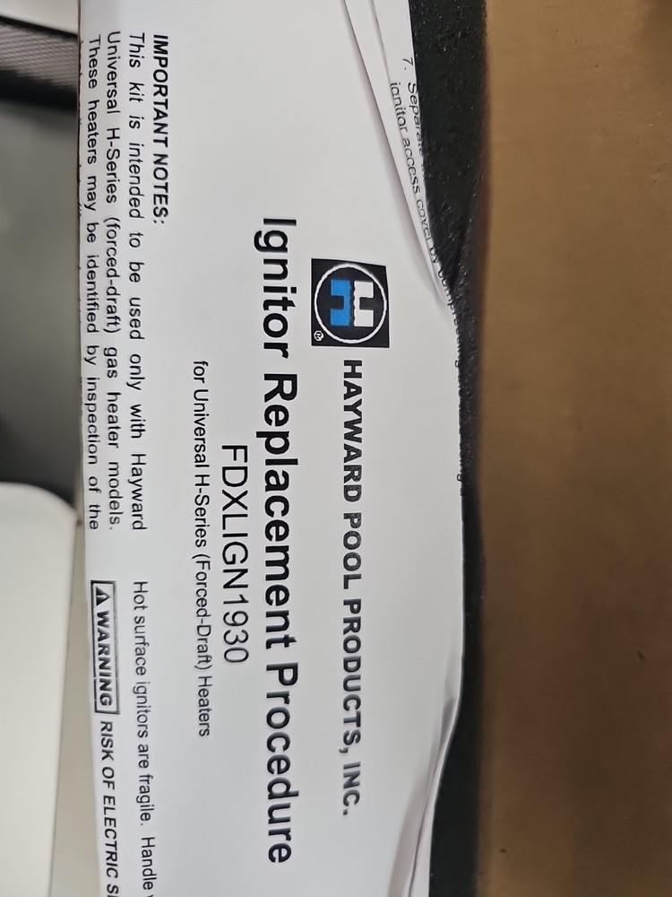 Hayward FDXLIGN1930 Universal H Series Heater Ignitor Kit