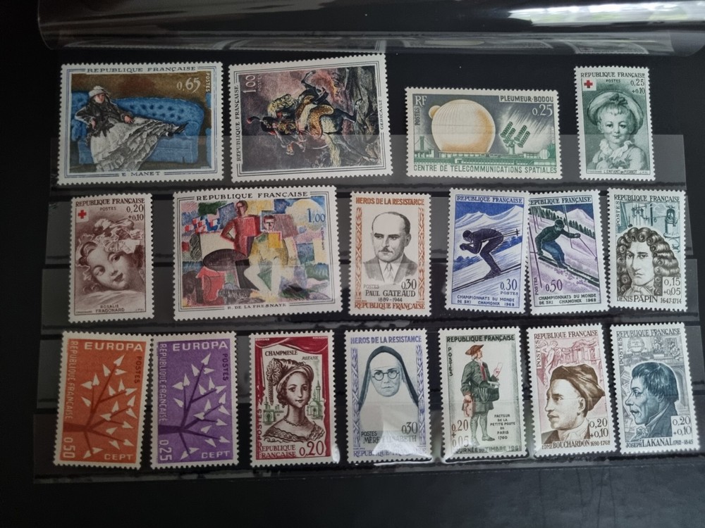 France Unmounted Mint Stamps Lot