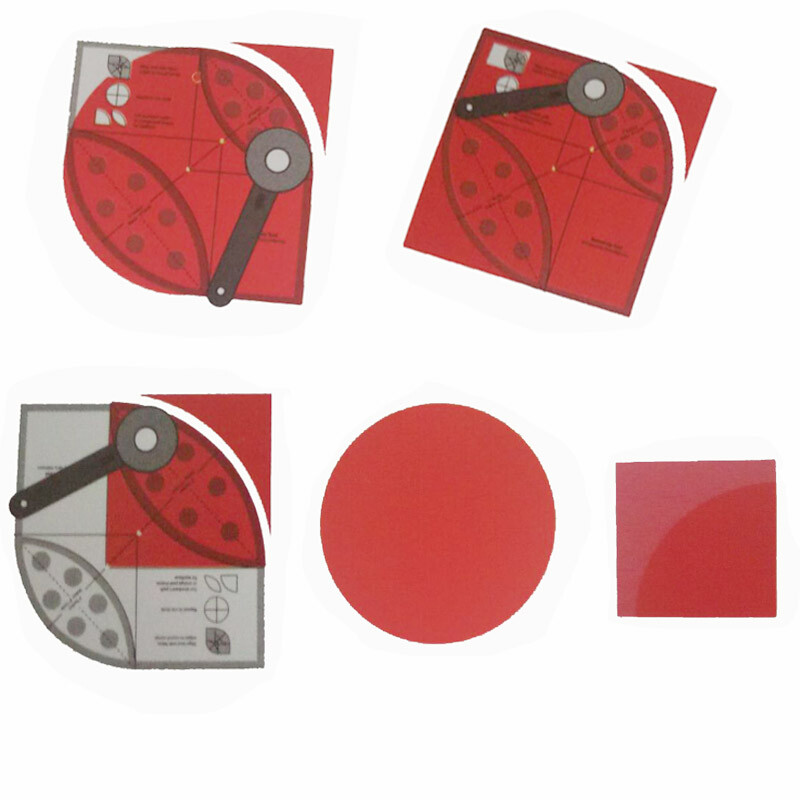 new ruler non-slip Round Up Tool ruler #MSSD-01B
