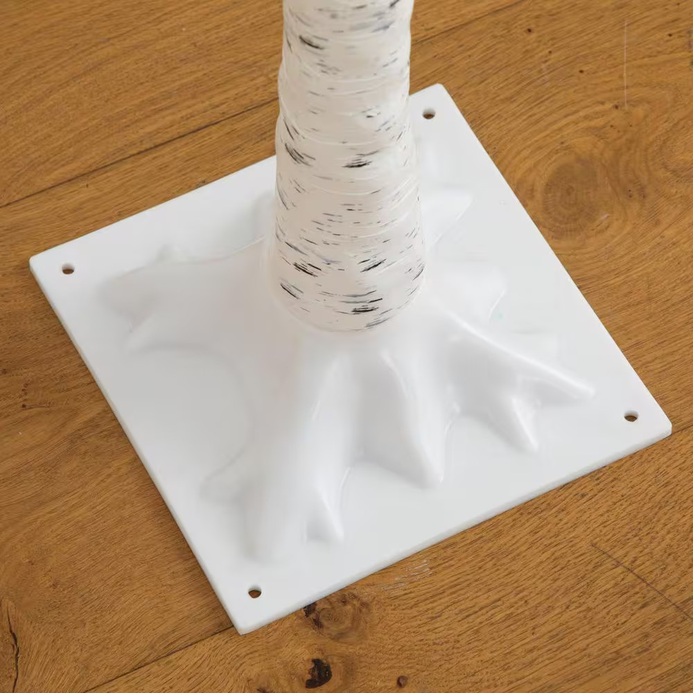 6 Ft. Pre-Lit Artificial Easter Twig Tree with 96 Egg Shaped LED Ornaments