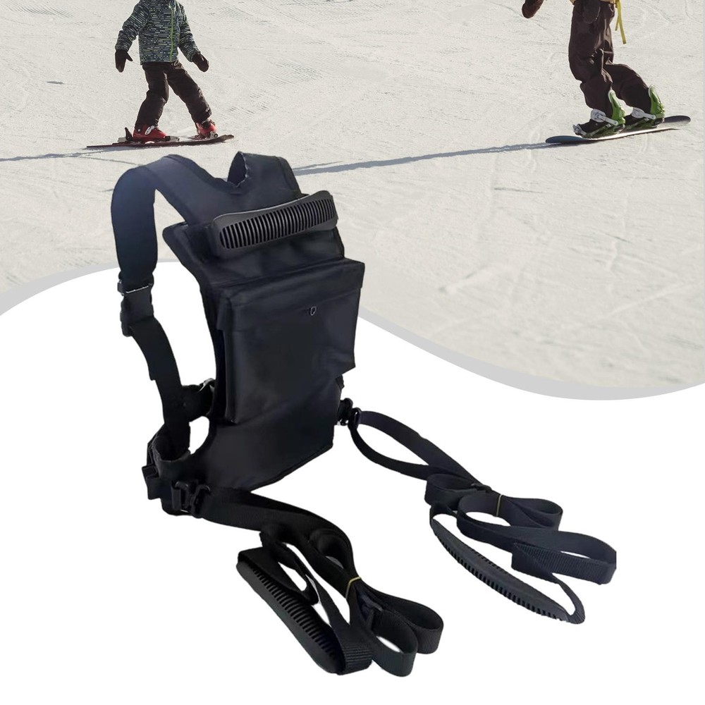 Kids Ski and Snowboard Harness Training Harness Teaching with Handle Ski Secure