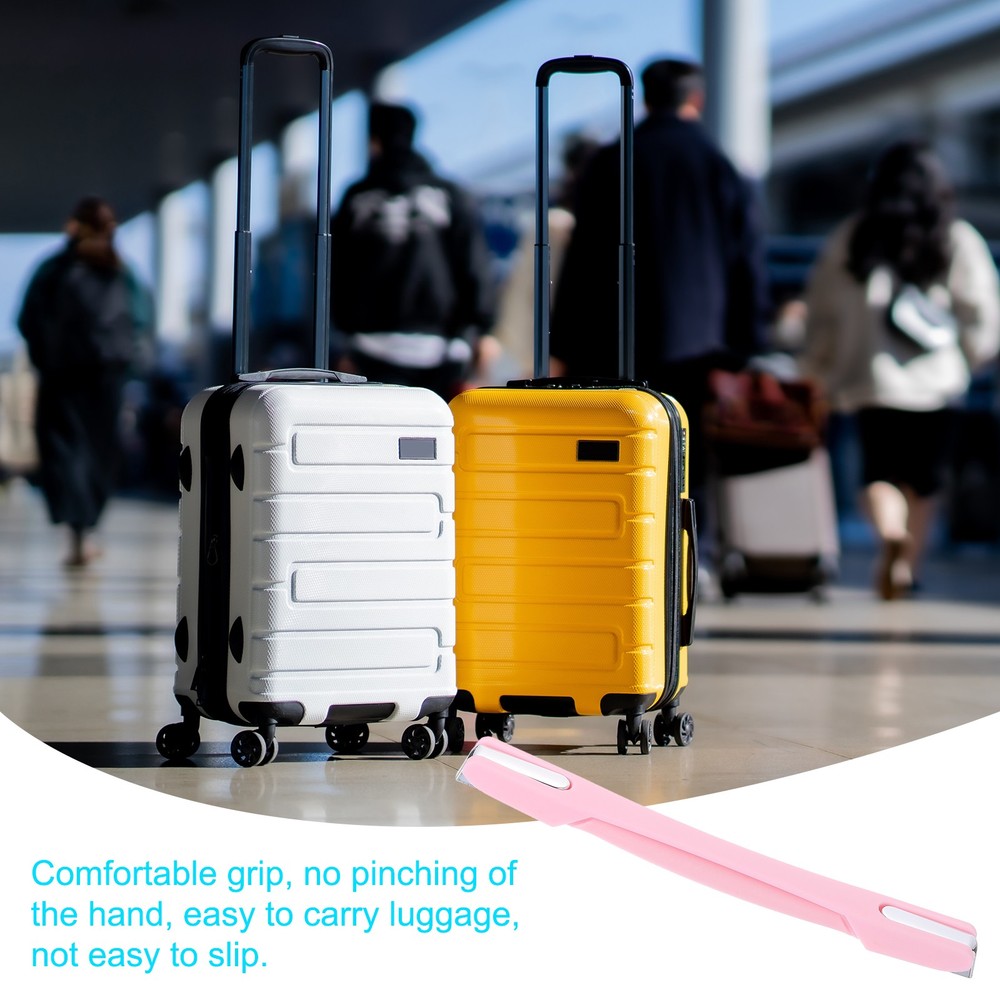Luggage Handle, 8.86" x 0.98" Pull Handle Grip Replacement for Suitcase, Pink