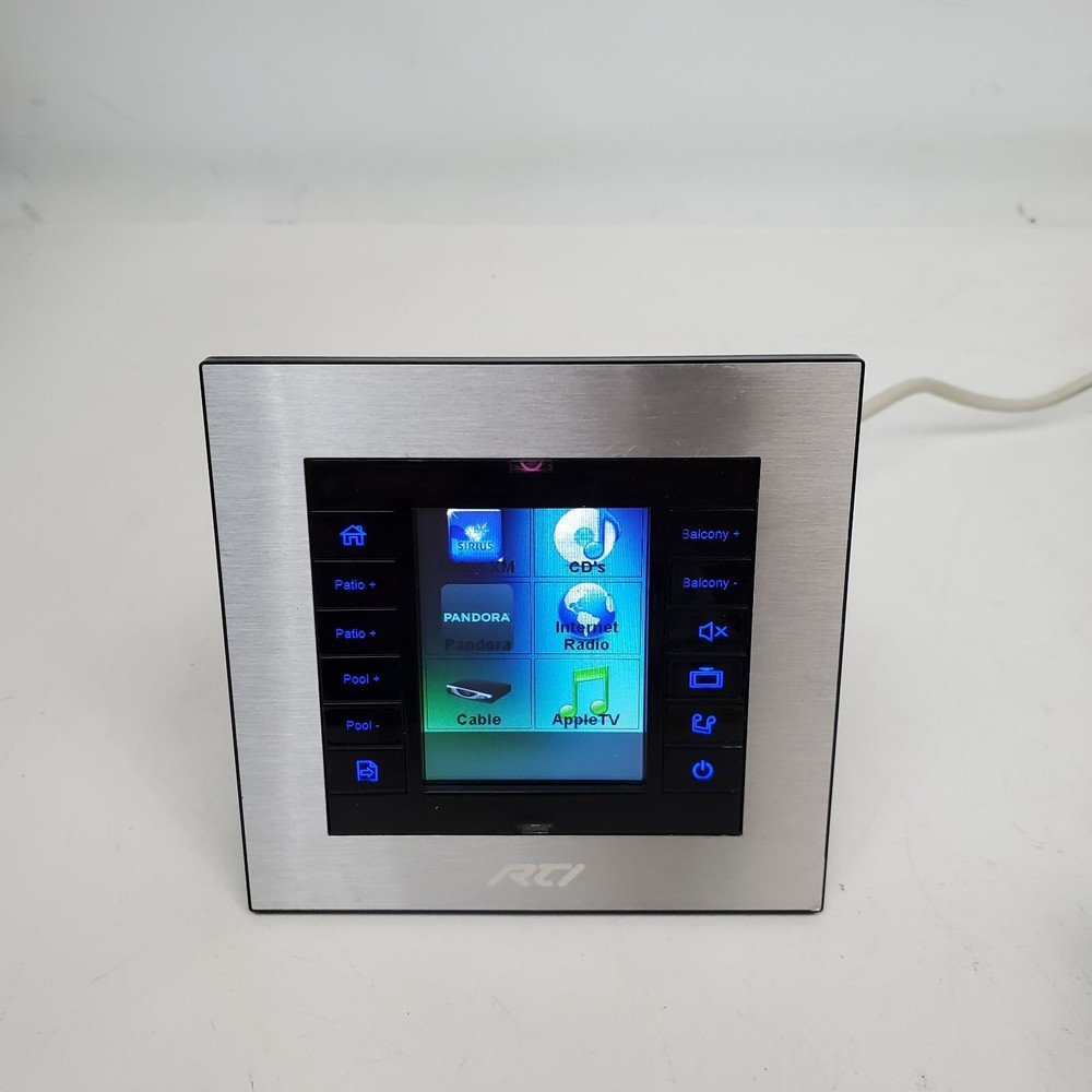 RTI KX2 KX-2 Advanced In-Wall Touchpanel Keypad Control System