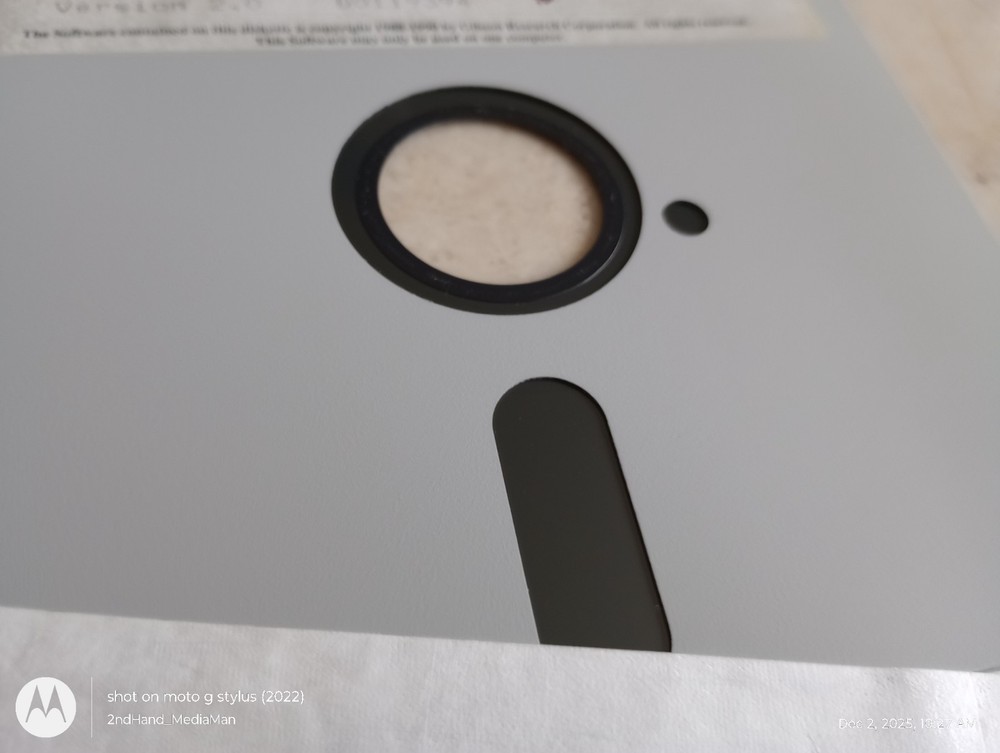 SPINRITE II VERSION 2, 5"FLOPPY DISC PC COMPUTER PROGRAM SOFTWARE W/BINDER BOOK