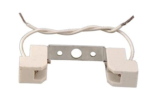 4" Double Ended Halogen Socket W/Bracket