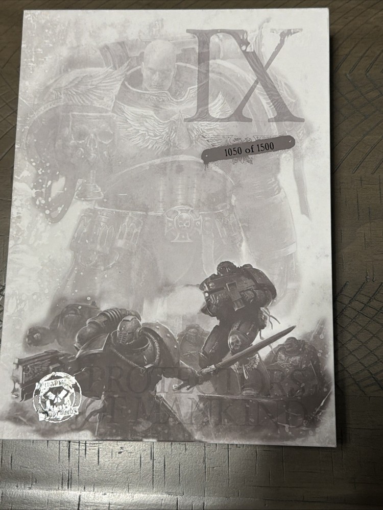 Warhammer 40k Space Marines Blood Angels Limited Edition Codex 7th Edition