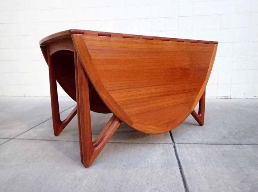 Danish Mid Century Modern Niels Koefoed TEAK Dining Table