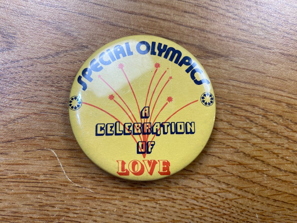 Special Olympics A Celebration of Love Button/Pin