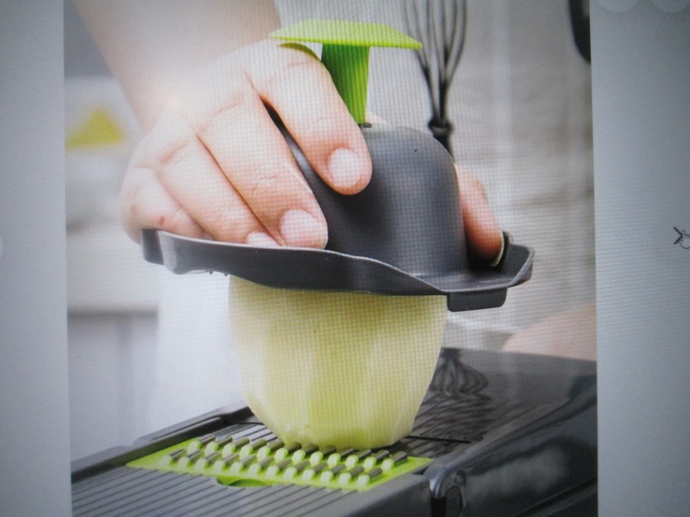 8 Piece Multi-Functional Grater, Slicer Mandolin Style