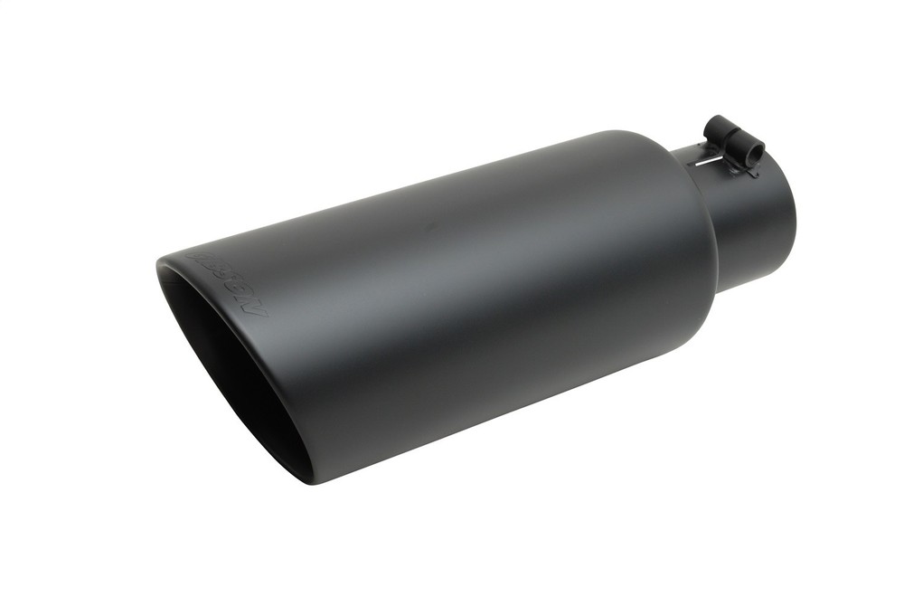 Gibson 500433-B Black Ceramic Double Walled Angle Exhaust Tip
