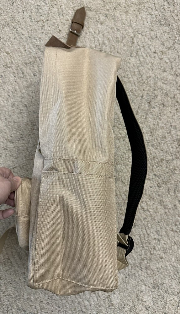 Adventurist Classic Backpack Tan Khaki EUC Free Shipping!