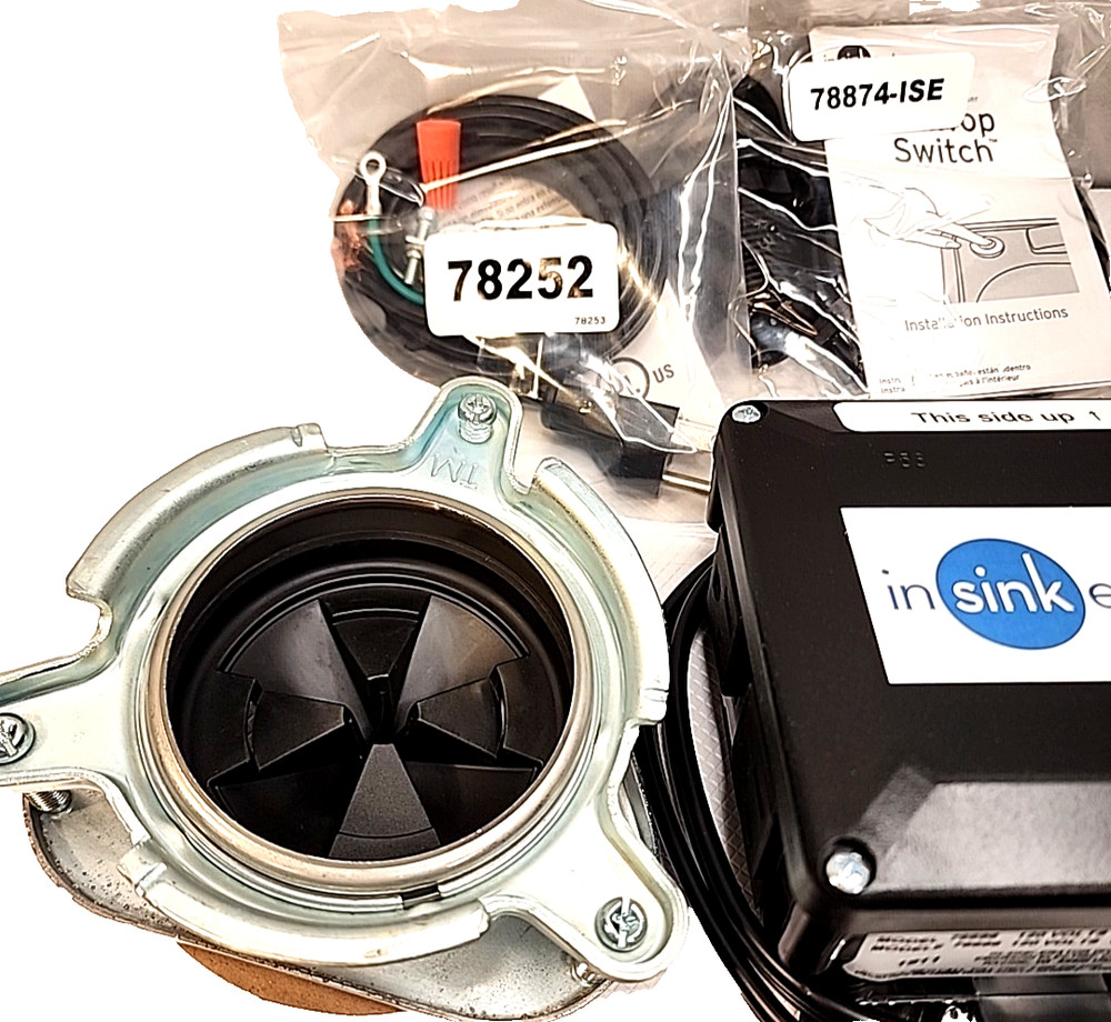 InSinkErator Essential XTR Garbage Disposal Evolution 3/4 HP Continuous Feed NEW