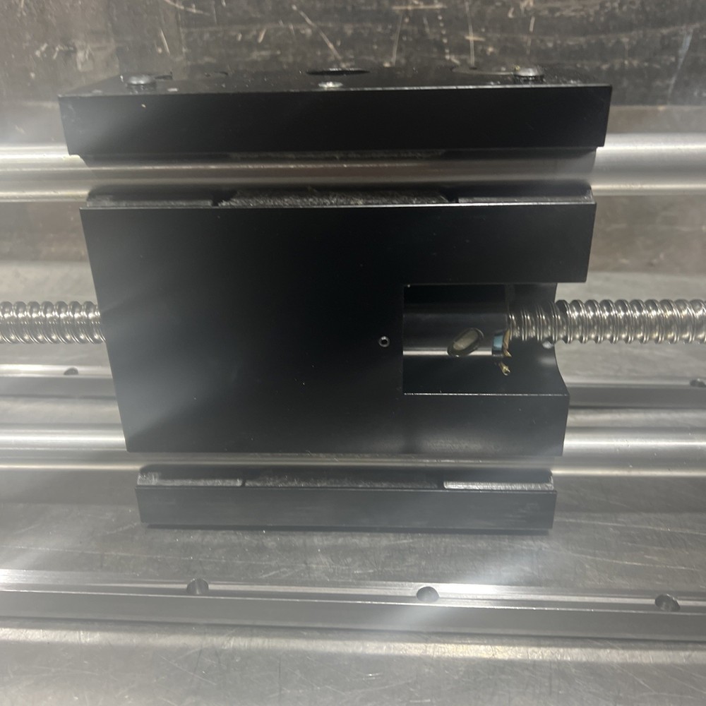 Intelitek Prolight Turning Center Linear Rail Axis Assembly. Used Surplus