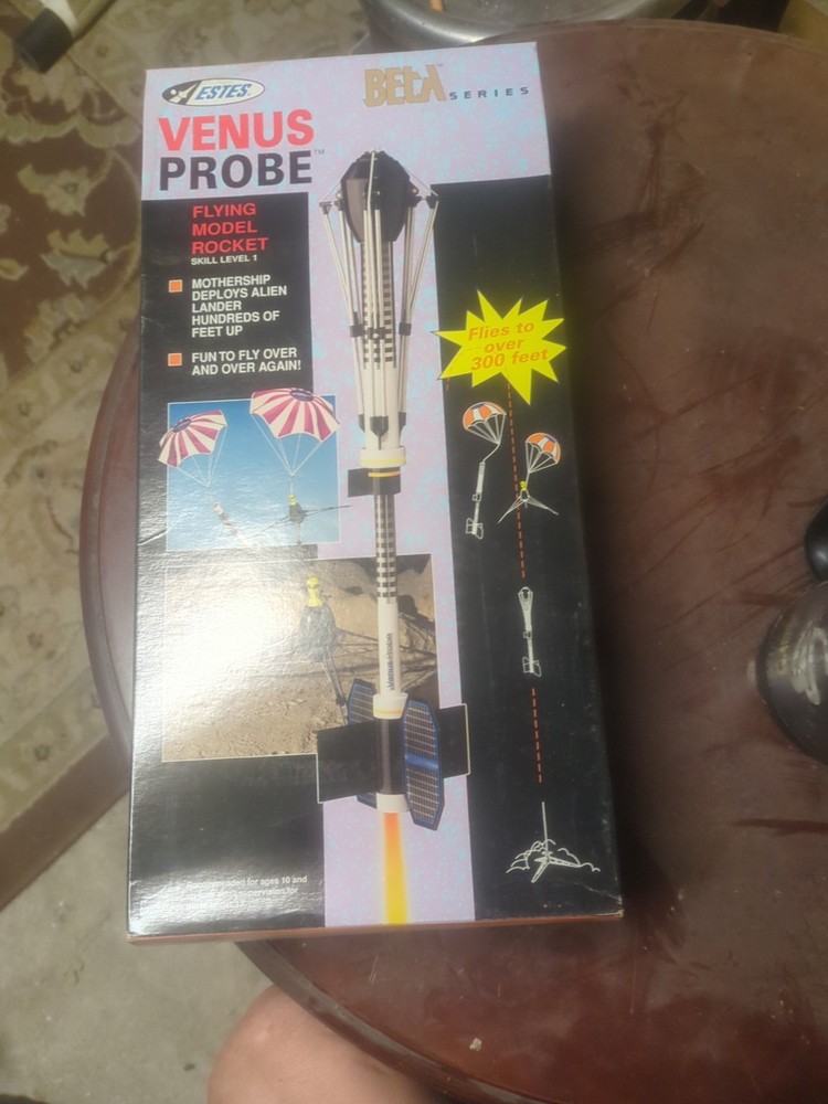 Venus Probe Flying Model Rocket
