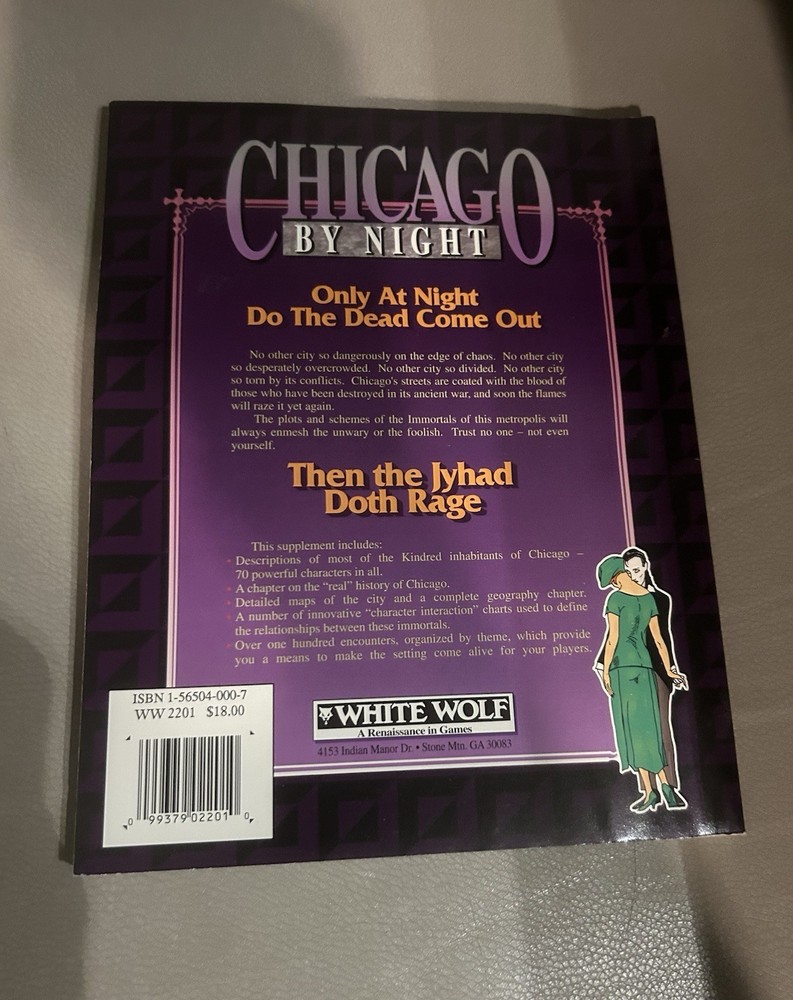 Chicago By Night A Sourcebook For Vampire