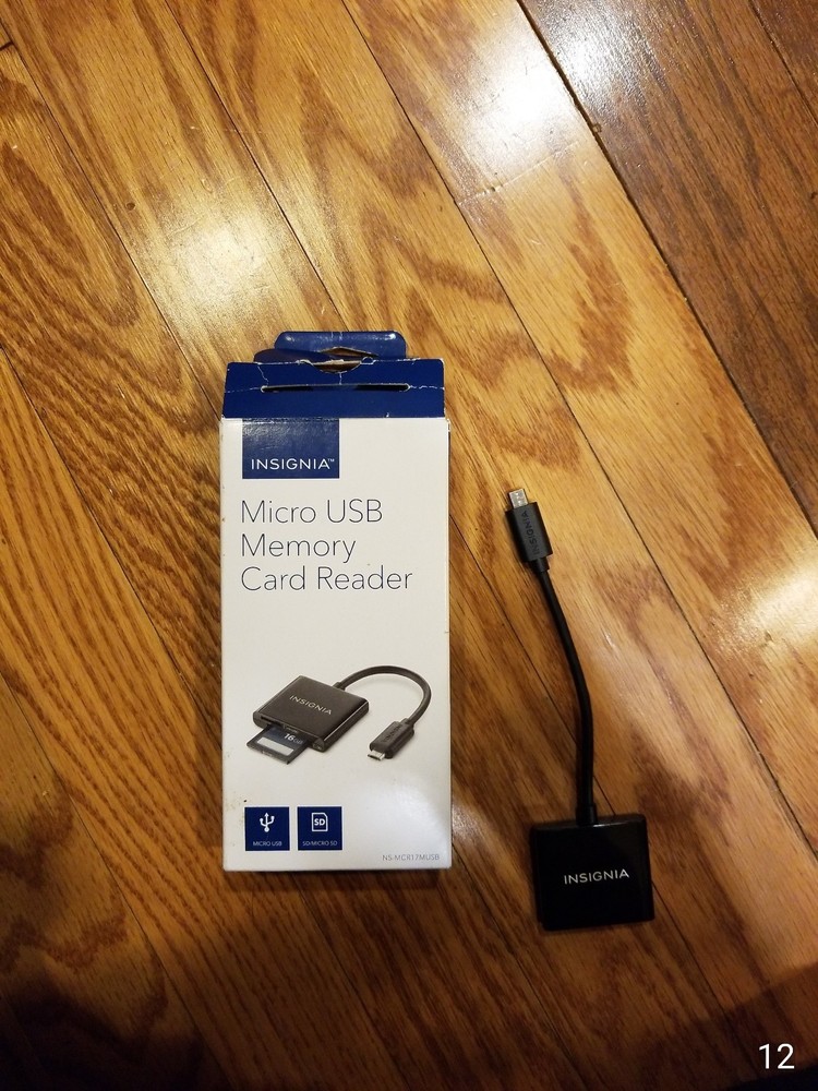 Insignia Micro Usb Memory Card Reader