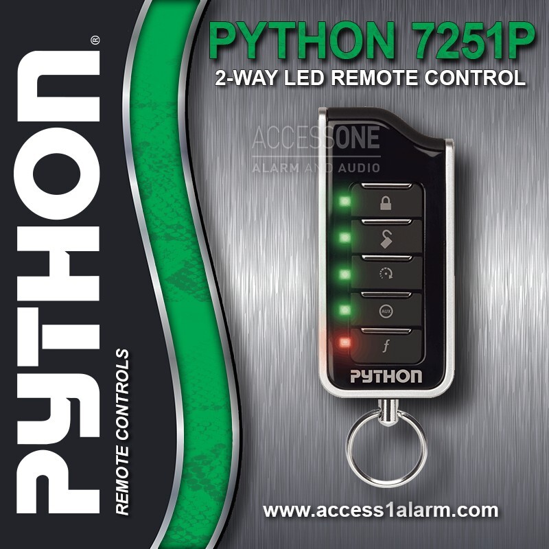 NEW Python 7251P 2-WAY LED Replacement Remote Control For 3203P 3303P 4202P 872