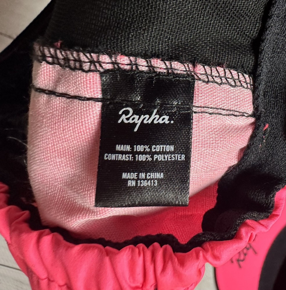 Rapha Rcc One Size Cycling Hat Cap Black