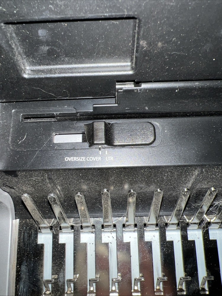 Fellowes Quasar 500 Manual Binding Machine Missing Comb Tray Works Perfect NB6