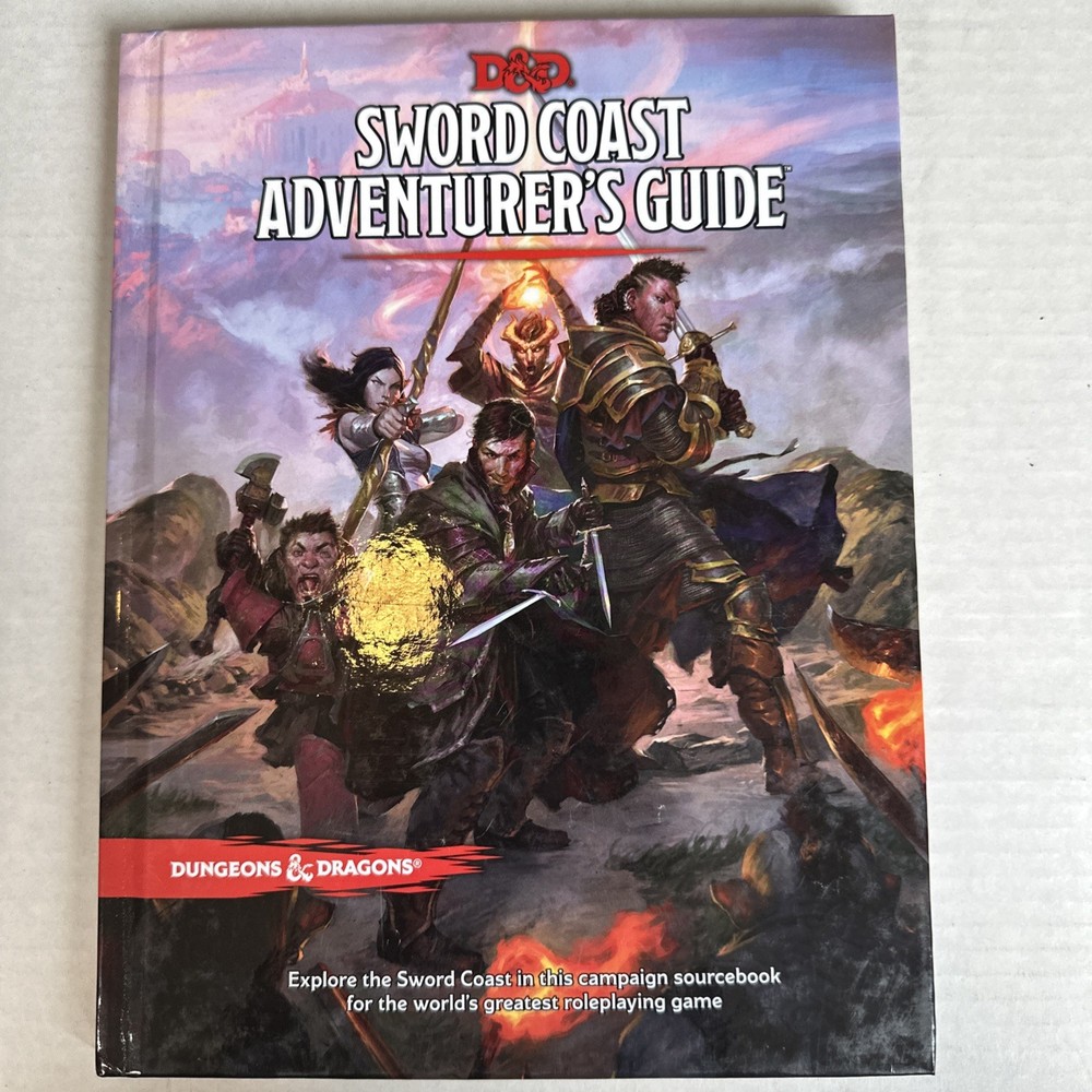 Dungeons And Dragons 5E Sword Coast Adventure's Guide D&D SCAG