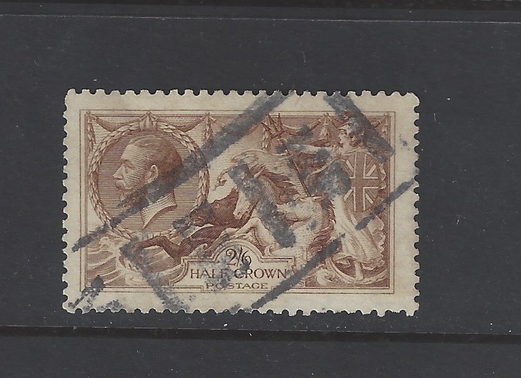 SG 406 2/6 Yellow Brown used